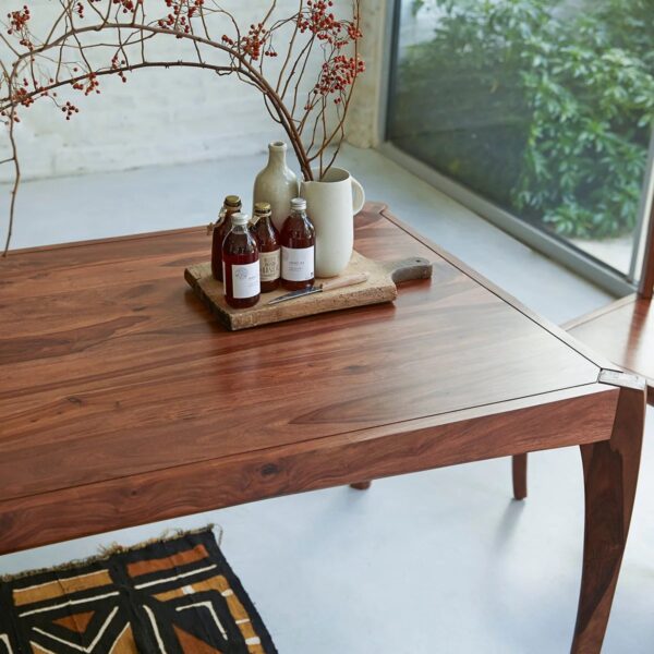 Hector Solid Wood Dining Table - Image 2