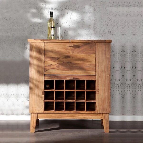 Bottled Up Bar Cabinet in Solid Wood - Image 4