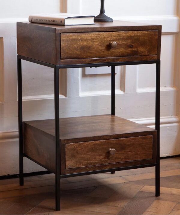 Stubborn 2-Drawer Bedside Table