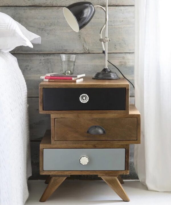 Home Decor Solid Wood Bed Side Table