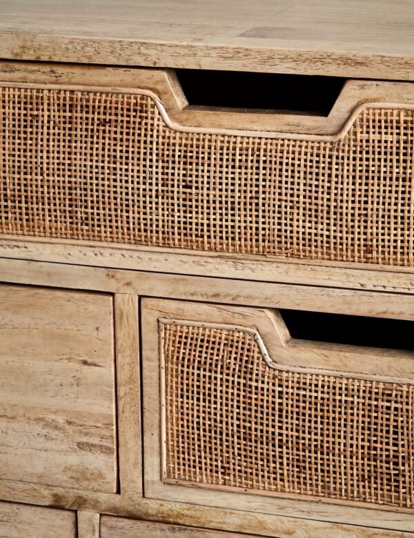 Rattan Twelve Chest Of Drawers - Image 2